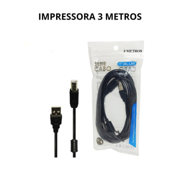 CABO DE IMPRESSORA 1,8 METROS