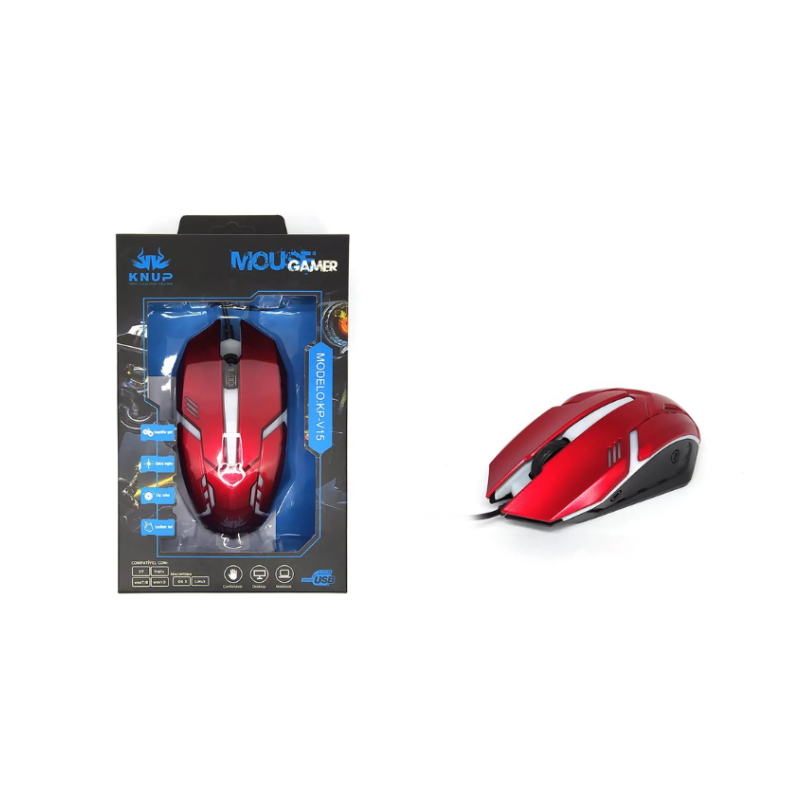 MOUSE GAMER KP-V15 KNUP
