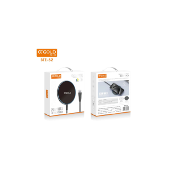 Carregador Sem Fio Indução Magnético 20w Turbo Ultra Rápido A'gold BTE-52
