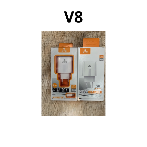 Carregador V8 Smartphone KTS k-8093