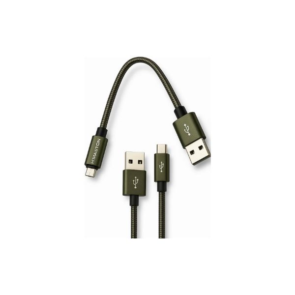 Cabo V8 Micro USB XT5-1 Carregamento Turbo 4.8A Curto Revestido Metal