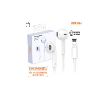 Fone de Ouvido Intra Auricular Para IOS