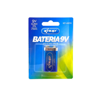 Bateria Alcalina 9v Knup - KP-AK9V
