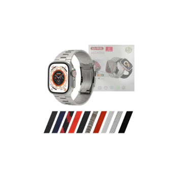 Smartwatch Premium Relógio Inteligente Com 10 Pulseiras 49mm Kapbom KA-9978 