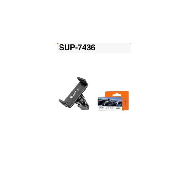 Suporte Veicular Saida de Ar condicionado Grampo Ajustável 360° SUP-7436