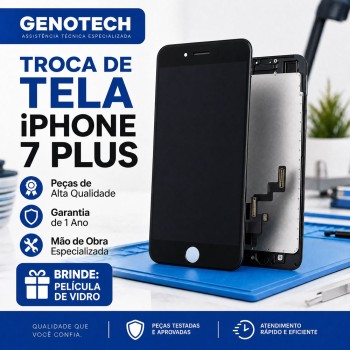 Troca de tela iphone 7 Plus