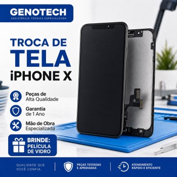 Troca de Tela iPhone X INCELL