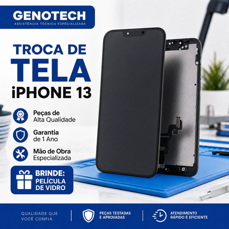 Troca de Tela iPhone 13 OLED